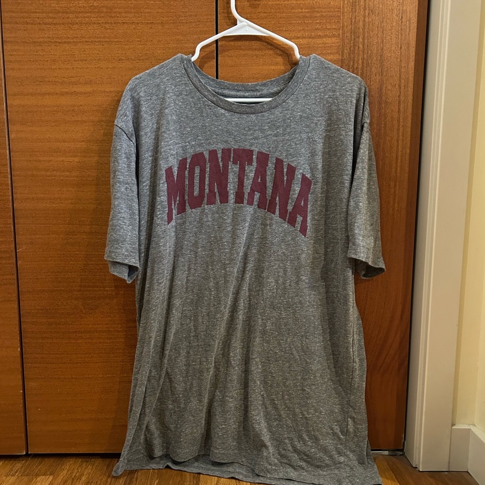 Gray Montana Griz T-Shirt